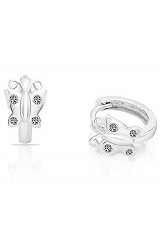lovely butterfly huggie hoop baby huggie earrings